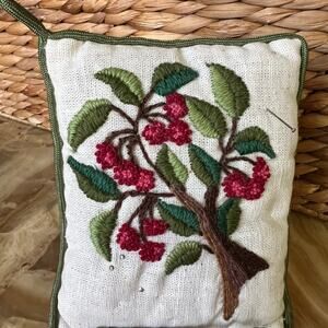 Handmade Pin cushion needlepoint
